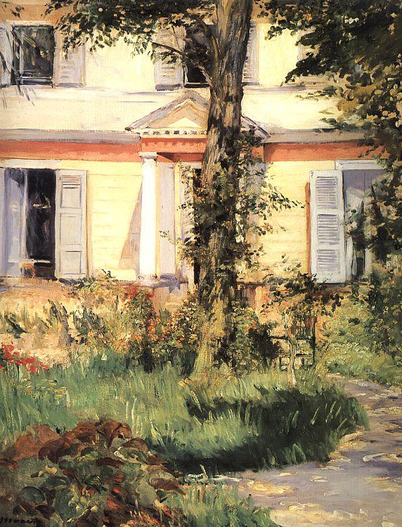 Edouard Manet The House at Rueil China oil painting art